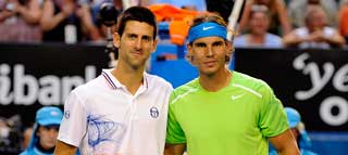 Nadal y Djokovic afrontan el primer desafo