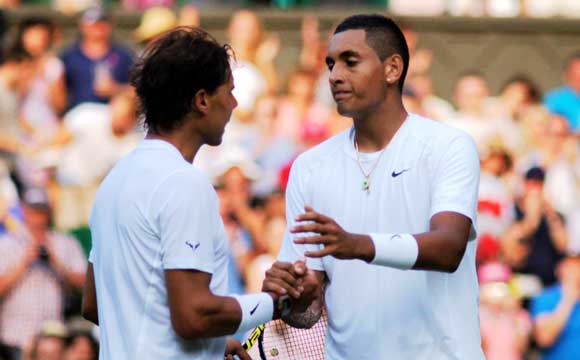 Kyrgios y Nadal jugaran un partido de exhibicion